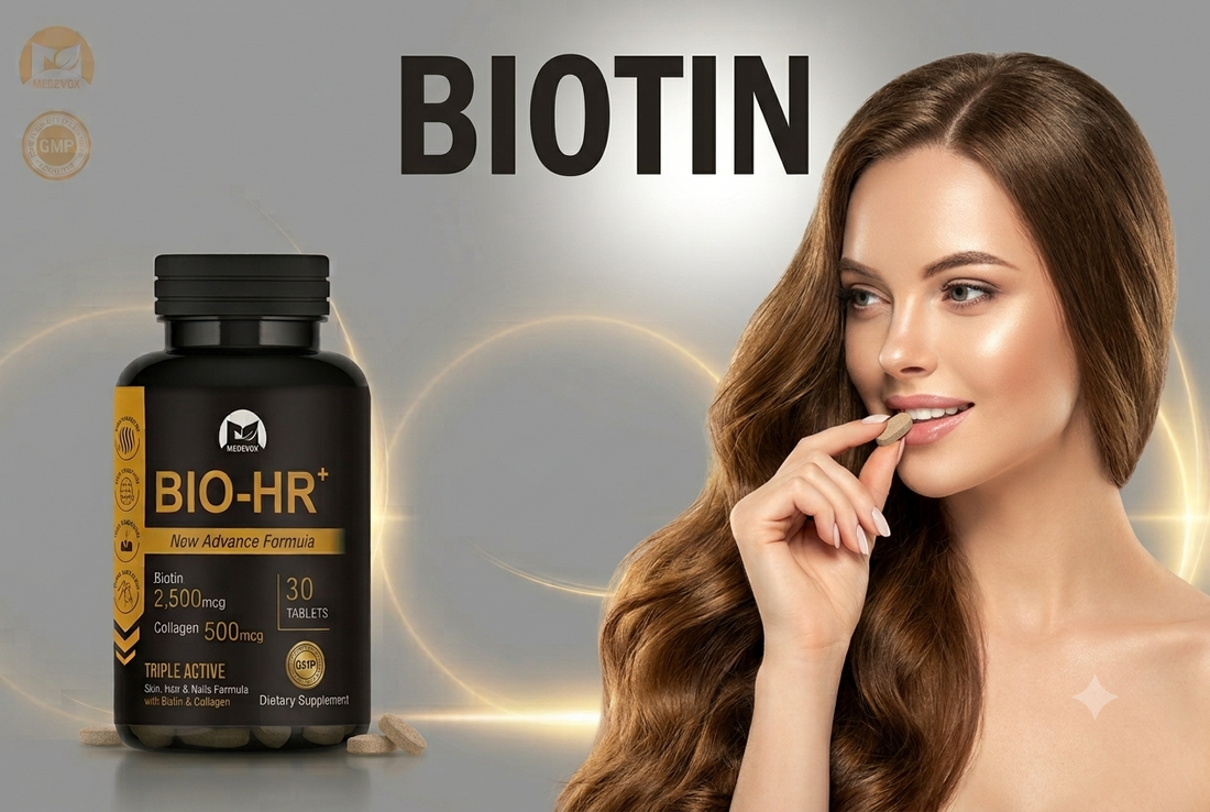 Biotin: The Essential Beauty Vitamin for Healthy Hair, Glowing Skin, and Strong Nails