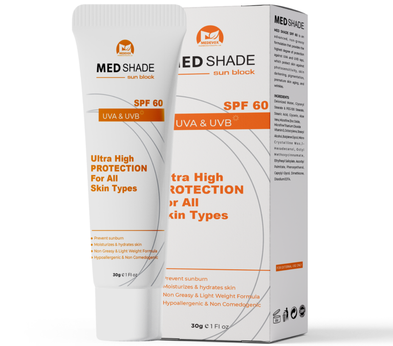 MED SHADE SPF 60