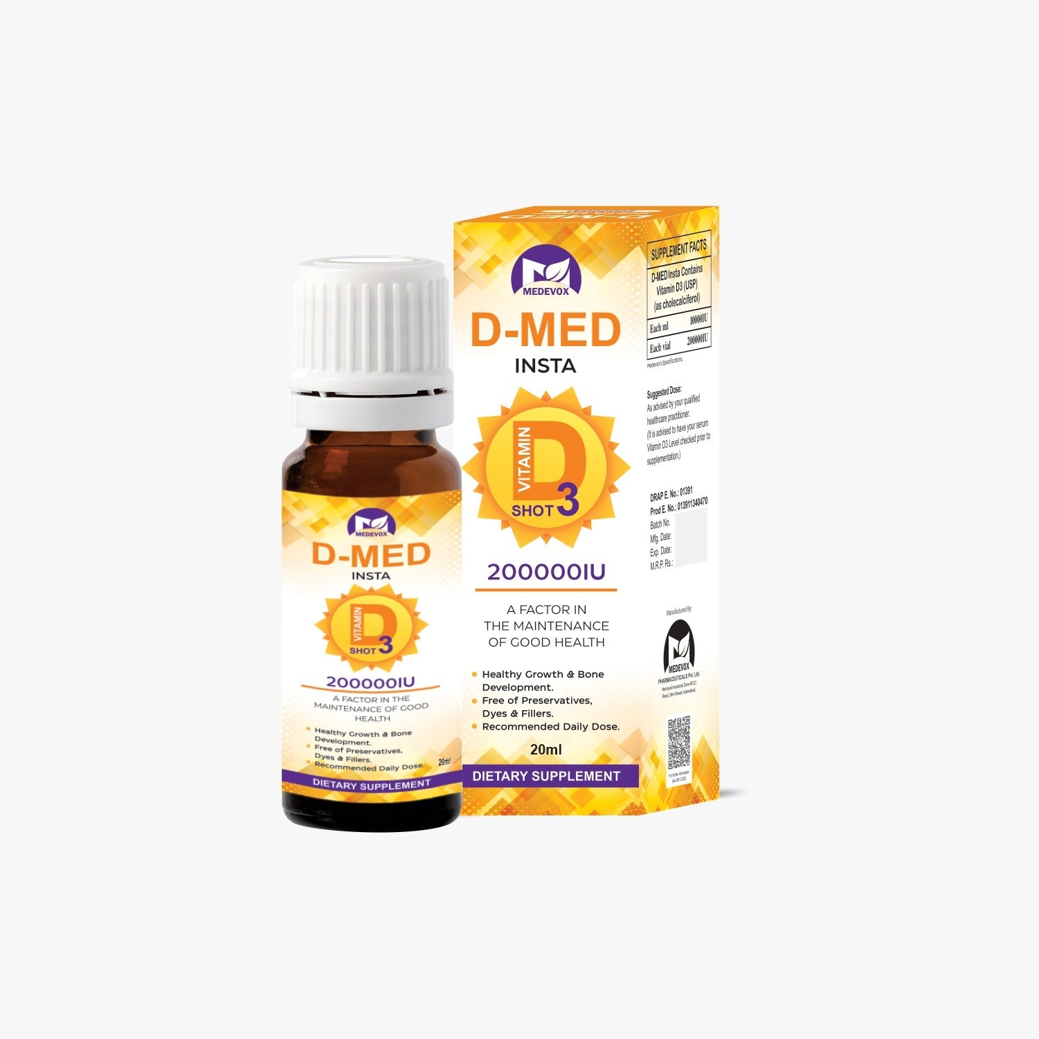 D-MED Insta (200000IU)