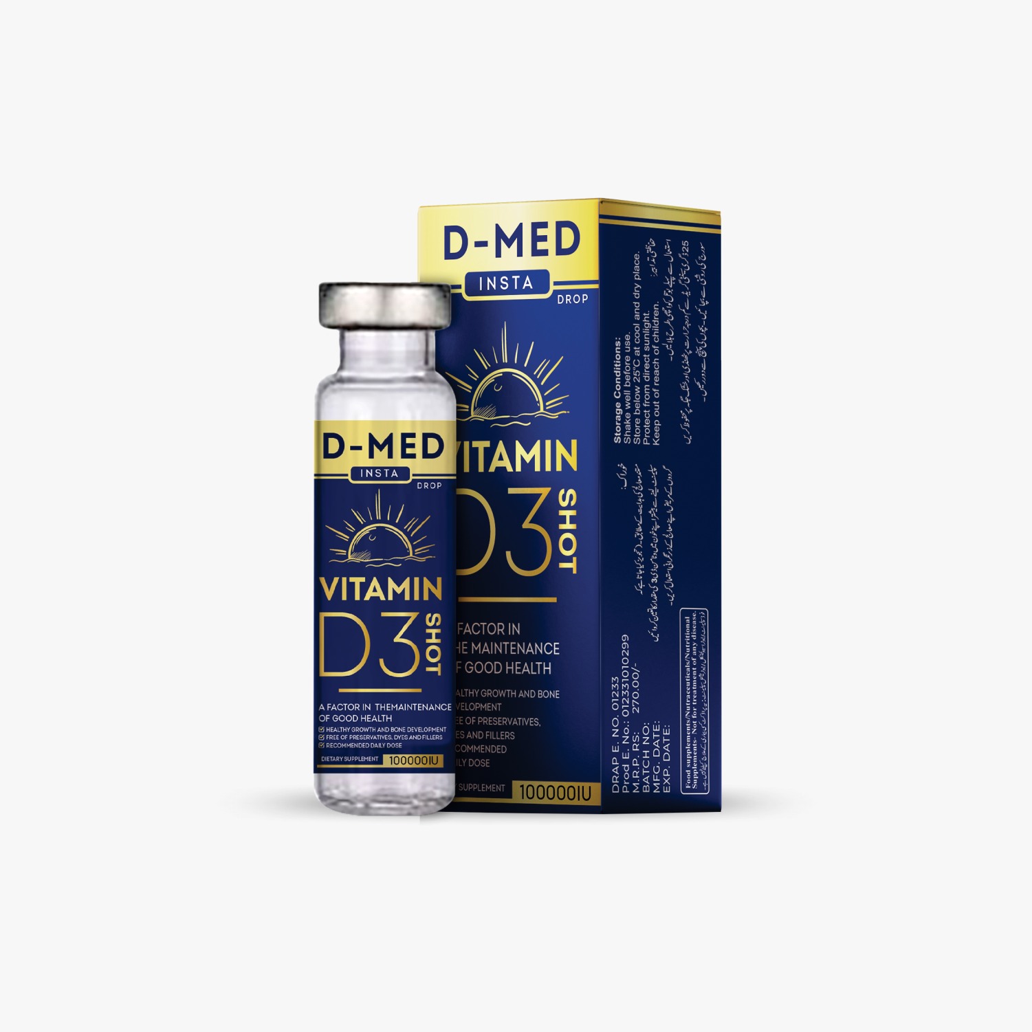 D-MED INSTA 100000 IU